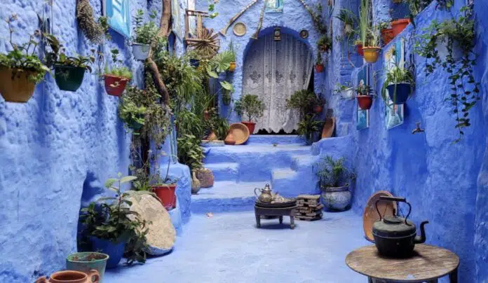 The blue city of Morocco, Chefchaouen 