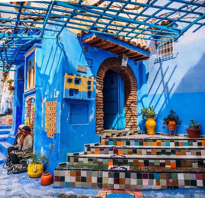blue village in Morocco, Chefchaouen