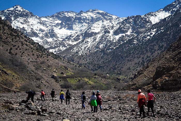 Hiking in Atlas Mountains, Morocco