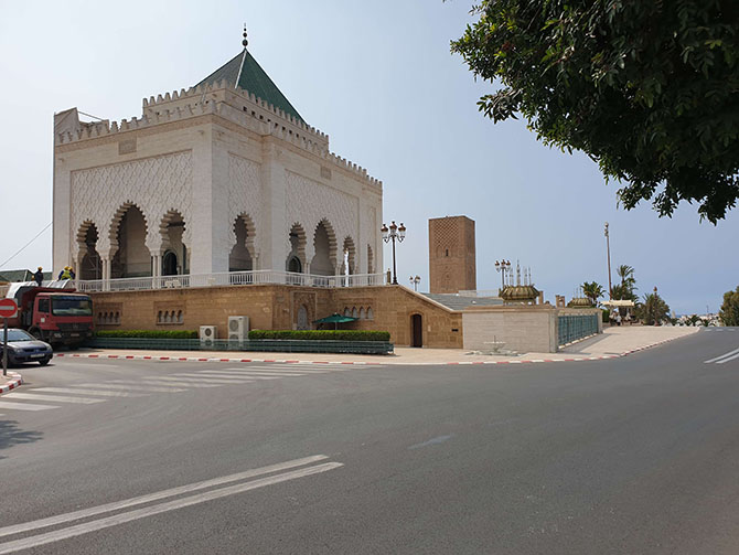 Mausoleum of Mohammed V, Rabat Morocco