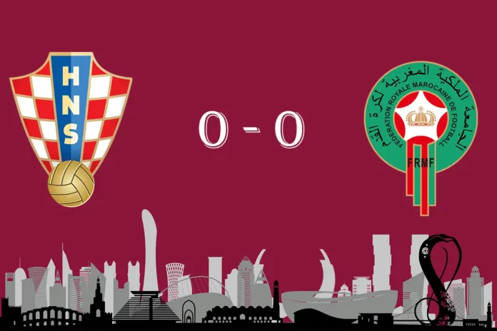 Morocco Vs Croatia draw (0-0) World Cup Qatar 2022