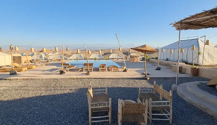 Agafay desert luxury camp