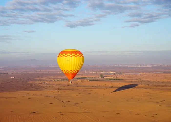 Sunrise hot air balloon Marrakech
