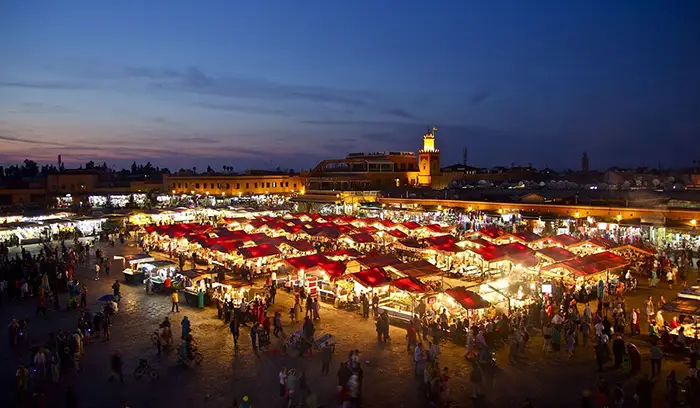 Marrakech in December
