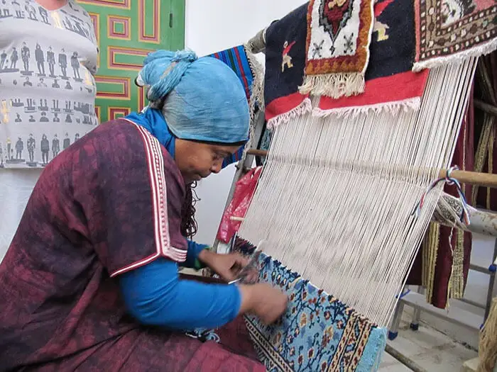 workshops Moroccan rugs