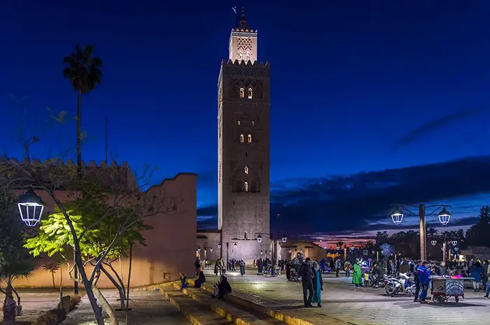 Koutoubia Mosquee Marrakech, must see places in marrakech.