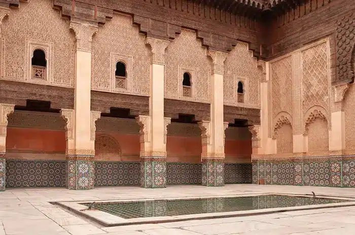 The Madrasa Ben Youssef, historical places in marrakech